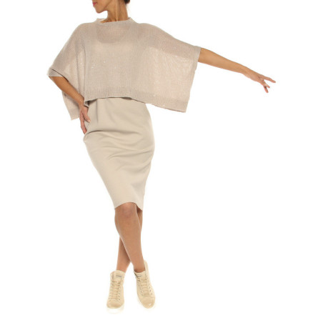 Dress Brunello Cucinelli chalk